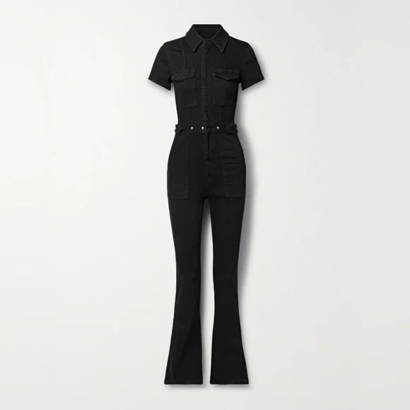 Good American Classic Black Jumpsuit - Picture 8 of 9